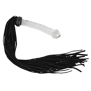 Flogger Glass 2 În 1 Bad Kitty Negru pe Domnisoare.ro