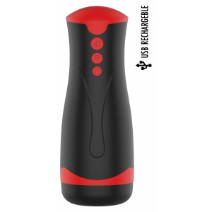 Fusion Deep Squeeze Masturbator Negru, 2 Motoare, 5 Viteze Fusion Deep Squeeze Masturbator Negru, 2 Motoare, 5 Viteze pe Domnisoare.ro