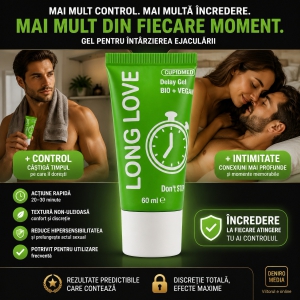 Pachet Spray și Gel pentru Întârzierea Ejaculării