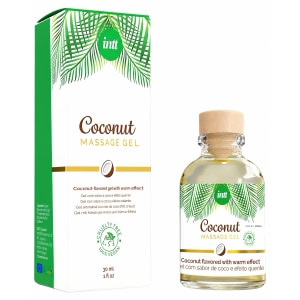 Gel Masaj Vegan Intt Cocos cu Efect încălzire pe Domnisoare.ro