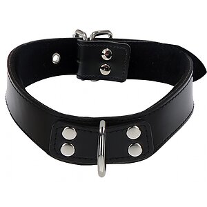 Guler Elegant Cu Inel În D Negru Guler Elegant Cu Inel În D Negru pe Domnisoare.ro