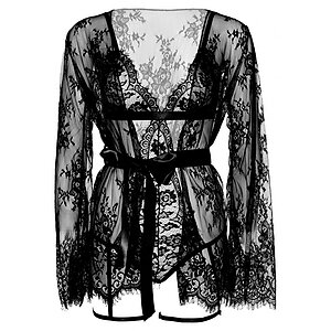 Halat Cu Body Leg Avenue Georgia Negru S