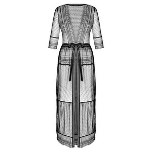 Halat Obsessive Estiqua Negru XS-S