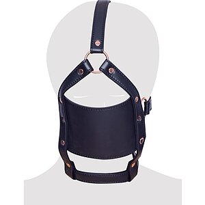 Hamul Bad Kitty cu Bilă Orală Diametru 4 cm Negru