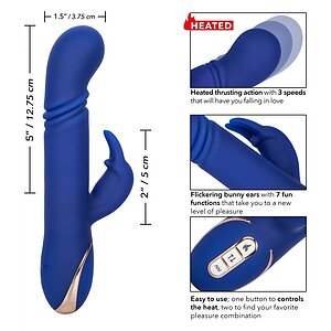 Heated Thrusting G Rabbit Albastru