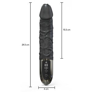 Hidden Desire Anal Power Vibrator Negru Reîncărcabil