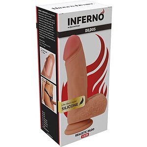 Hidden Desire Dildo Realist 18 cm Silicon Lichid