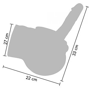 Hidden Desire Ride My Hard, Masturbator Discret 4,5 kg