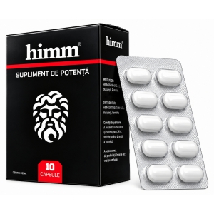 Capsule HIMM Pentru Potență, Erecții Puternice 10buc Capsule HIMM Pentru Potență, Erecții Puternice 10buc pe Domnisoare.ro