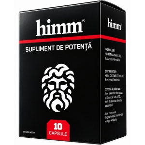 Capsule HIMM Pentru Potență, Erecții Puternice 10buc