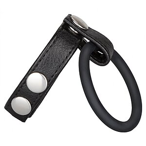 Inel Erecție Ball Spreader Negru