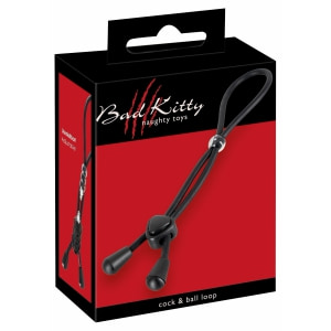 Inel Penis Bad Kitty Double Negru
