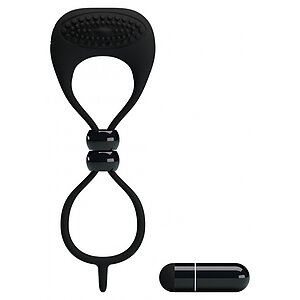 Inel Penis Cu Vibrații Pretty Love Locker Negru Inel Penis Cu Vibrații Pretty Love Locker Negru pe Domnisoare.ro