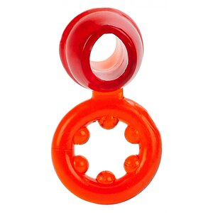 Inel Penis Dual Support Magnum Roșu Inel Penis Dual Support Magnum Roșu pe Domnisoare.ro