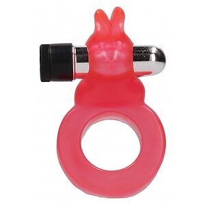 Inel Penis Jelly Rabbit Roșu Inel Penis Jelly Rabbit Roșu pe Domnisoare.ro