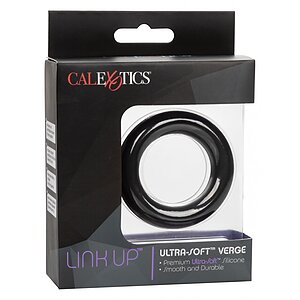 Inel Penis Link Up Ultra-Soft Verge Negru