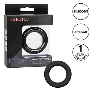 Inel Penis Link Up Ultra-Soft Verge Negru
