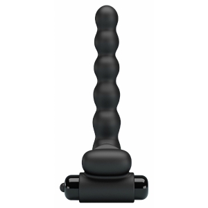 Inel Penis pentru Dublă Stimulare Hercules Negru