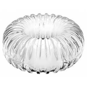 Inel Penis Ribbed Perfect Fit Transparent pe Domnisoare.ro