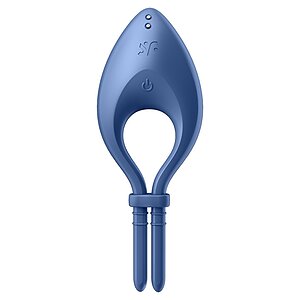 Inel Penis Satisfyer Bullseye Albastru