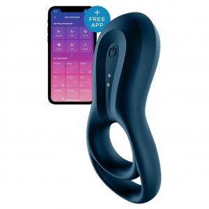 Inel Penis Satisfyer Epic Duo Albastru Inel Penis Satisfyer Epic Duo Albastru pe Domnisoare.ro