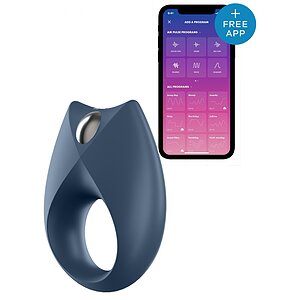 Inel Penis Satisfyer Royal One Albastru Inel Penis Satisfyer Royal One Albastru pe Domnisoare.ro