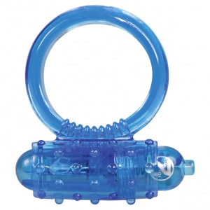 Inel Penis Vibrating Ring Albastru Inel Penis Vibrating Ring Albastru pe Domnisoare.ro