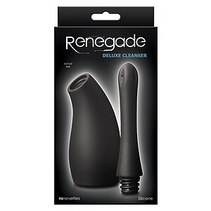 Irigator Anal Renegade Deluxe Cleanser Negru