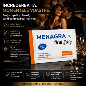 Jeleu Erecție Rapidă Menagra 2 pliculețe