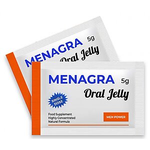 Jeleu Erecție Rapidă Menagra 2 pliculețe