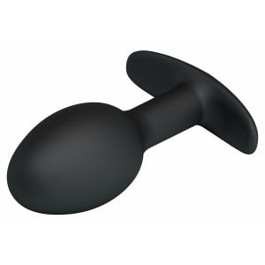 Anal Plug Cu Bilă Grea În Interior Negru
