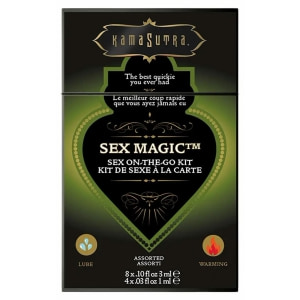 Kama Sutra Kit Portabil Lubrifiant și Gel Încălzitor