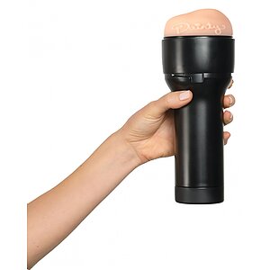 Kiiroo FeelDainty – Stroker Dainty Wilder, 22.4 cm Negru