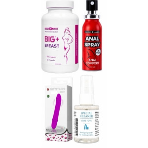 Kit Seducător: Volum, Confort Anal și Vibrații Kit Seducător: Volum, Confort Anal și Vibrații pe Domnisoare.ro
