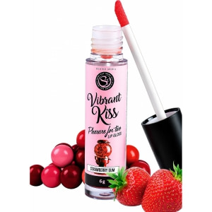 Lip Gloss Vibrant Kiss Căpșuni Lip Gloss Vibrant Kiss Căpșuni pe Domnisoare.ro