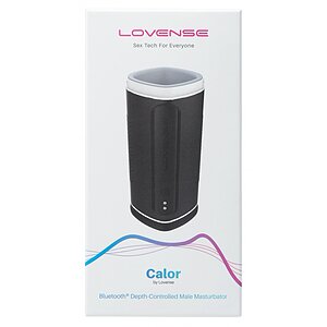 Lovense Calor Depth-Controlled Male Masturbator Alb