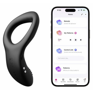 Lovense Diamo Vibrating Ring Negru Lovense Diamo Vibrating Ring Negru pe Domnisoare.ro