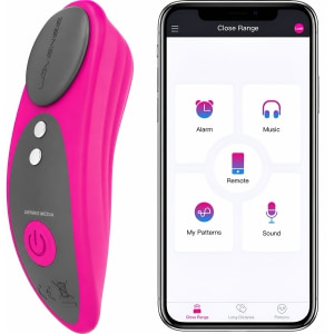 Lovense Ferri Remote Controlled Panty Vibrator Roz pe Domnisoare.ro