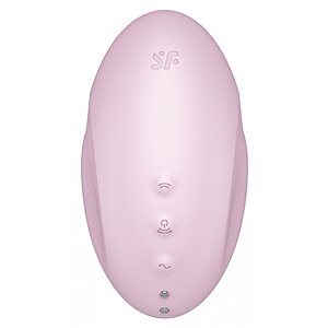 Lover 3 Double Air Pulse Vibrator Roșu