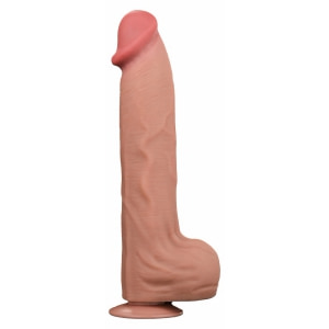 Lovetoy Dual Layer 36 cm Piele Moale și Miez Ferm pe Domnisoare.ro
