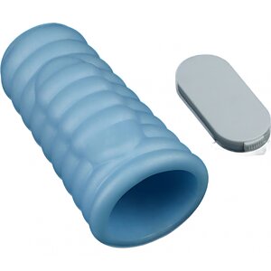 Lovetoy Wave Knights - Inel Vibrator Discret, 10 cm Albastru pe Domnisoare.ro