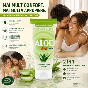 Lubrifiant 2 În 1 Aloe Vera Touch 100 ml