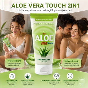 Lubrifiant 2 În 1 Aloe Vera Touch 100 ml