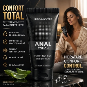 Gel Lubrifiant Anal Touch pe Bază de Apă 50 ml