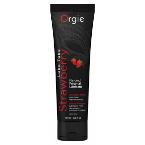 Lubrifiant Aromat Orgie Lube Tube Strawberry pe Domnisoare.ro