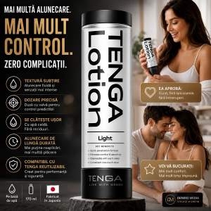 Lubrifiant Tenga Lotion Light pentru Masturbatoare 170 ml