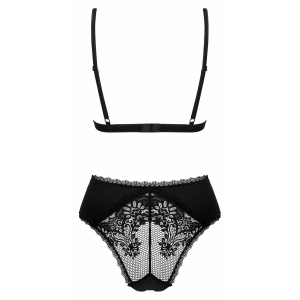 Body Obsessive Maderris cu Bretele Reglabile Negru XS-S