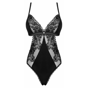 Body Obsessive Maderris cu Bretele Reglabile Negru XS-S