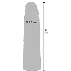 Manșon Din Silicon Lichid 18 cm Hidden Desire