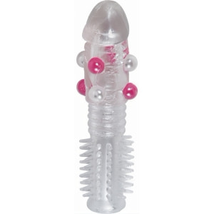 Manșon Elementul Surpriză din Silicon Elastic Transparent Manșon Elementul Surpriză din Silicon Elastic Transparent pe Domnisoare.ro